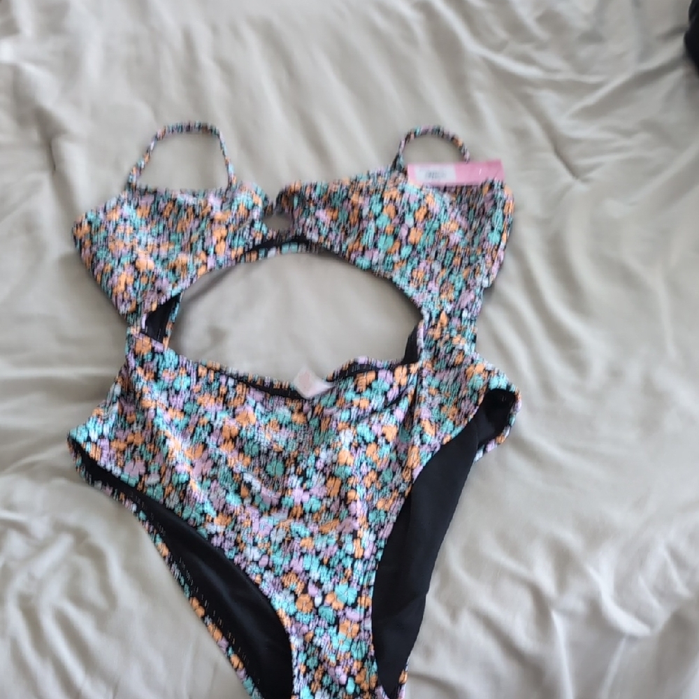 Kohl's Multicolor Floral Kids One Piece